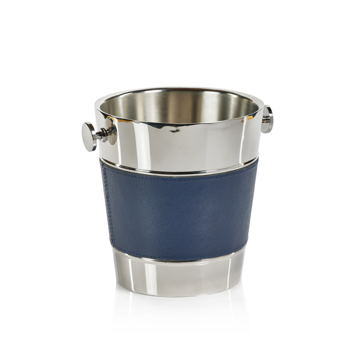 Laguna Nickel & Leather Wine Cooler