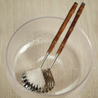 Colony Bamboo and Nickel Server Set
