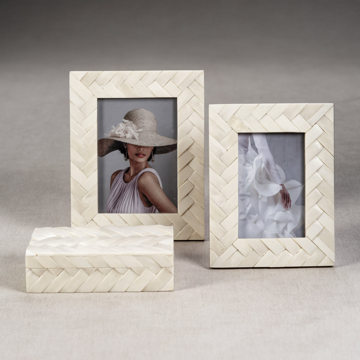 Bengkulu Bone Braided Photo Frame 4x6