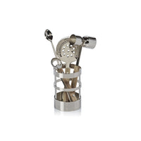 Bayeux Stainless Steel  5-Piece Bar Tool Set