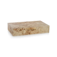 Bogor Burlwood Veneer Decorative Box, Large