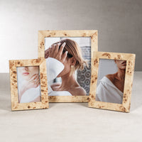 Bogor Burlwood Veneer Photo Frame 4x6