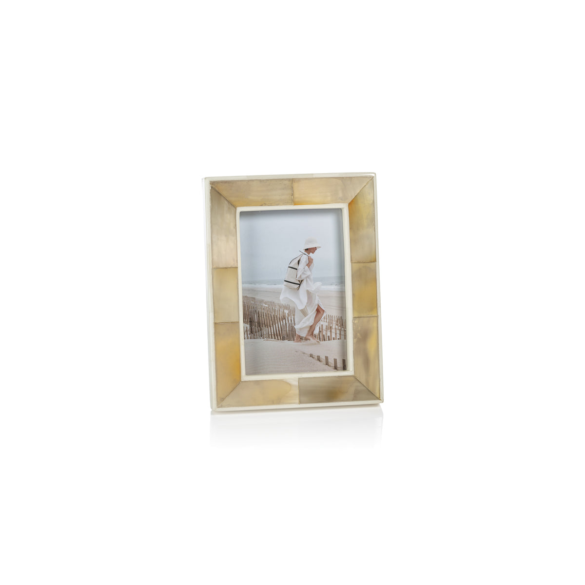 Bastia Natural Horn & Bone Photo Frame 4x6