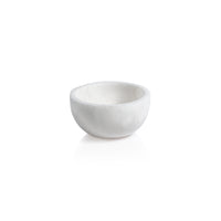 Baltic Medium White Alabaster Bowls, Set of 2
