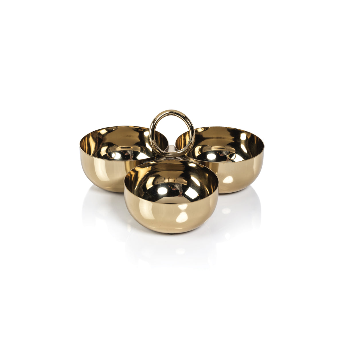 Aperitifs Gold Cocktail Condiment Bowl Set