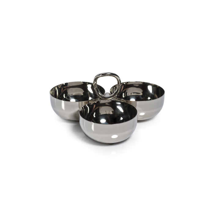Aperitifs Silver Cocktail Condiment Bowl Set