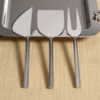 Stanley Polished Stainless Steel Cheese Knife Set