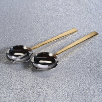 Stanley Two-Tone Polished Salad Server Set