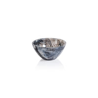 Korin Black & White Resin Serving Bowl