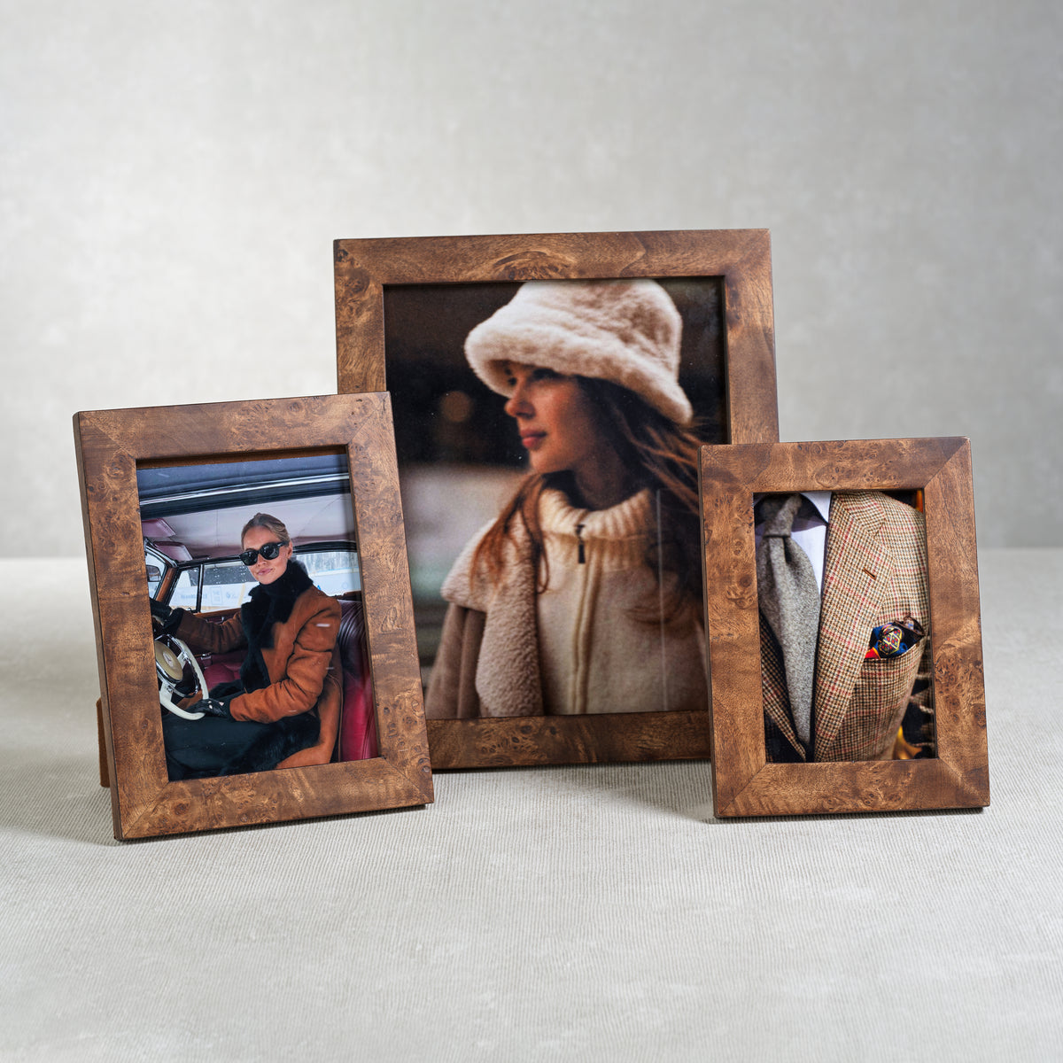 Rosso Burlwood Photo Frame 8x10