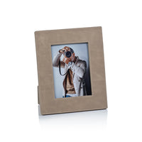 Bellecôte Mink Leather Photo Frame 5x7
