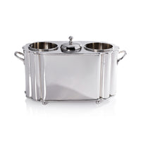 Alsace Brass 2-Bottle Wine Cooler