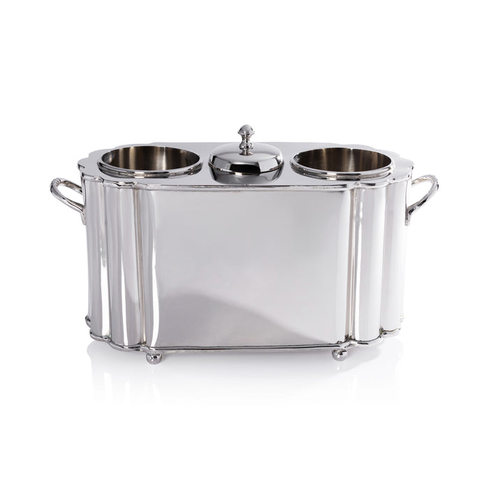 Alsace Brass 2-Bottle Wine Cooler