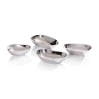 Charmin Assorted Nickel Condiment Bowls, Set of 4