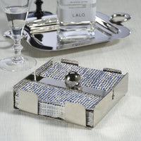 Bento Polished Nickel Cocktail Napkin Holder