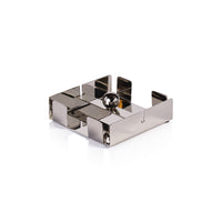 Bento Polished Nickel Cocktail Napkin Holder