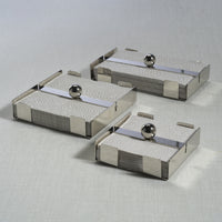 Bento Polished Nickel  Napkin Holder