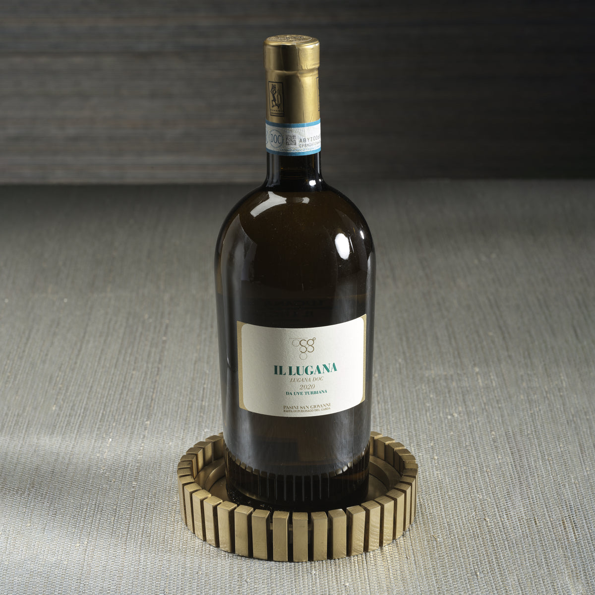 Cirque Gold  Wine Bottle Coaster