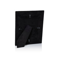 Arden Gray & Black Suede Leather Photo Frame, 5x7