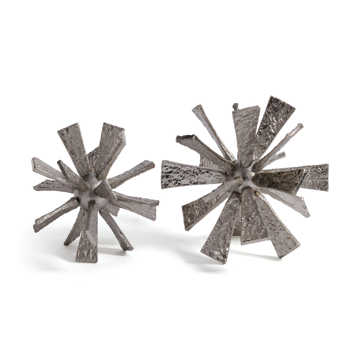 Nickel Starburst Orb Decorative Accent, Small