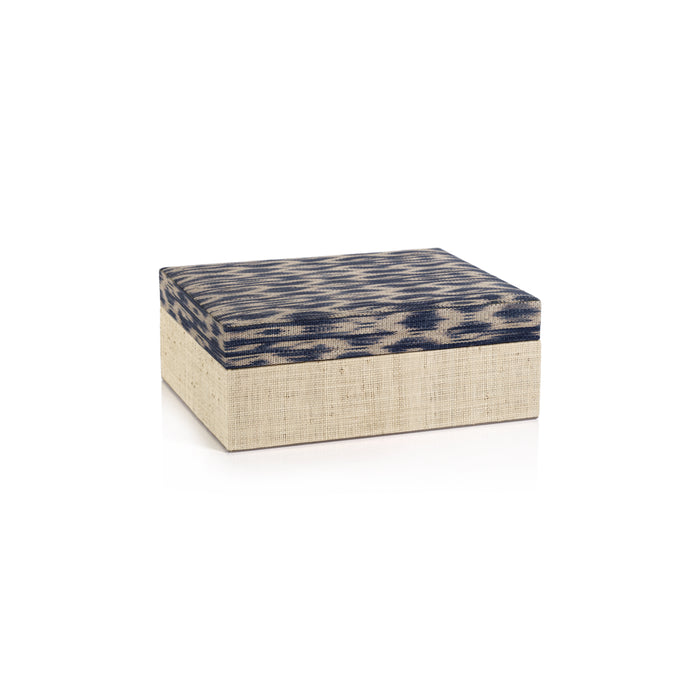 Marano T'nalak and Raffia Decorative Box