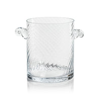 Harrow Swirl Glass Ice Bucket