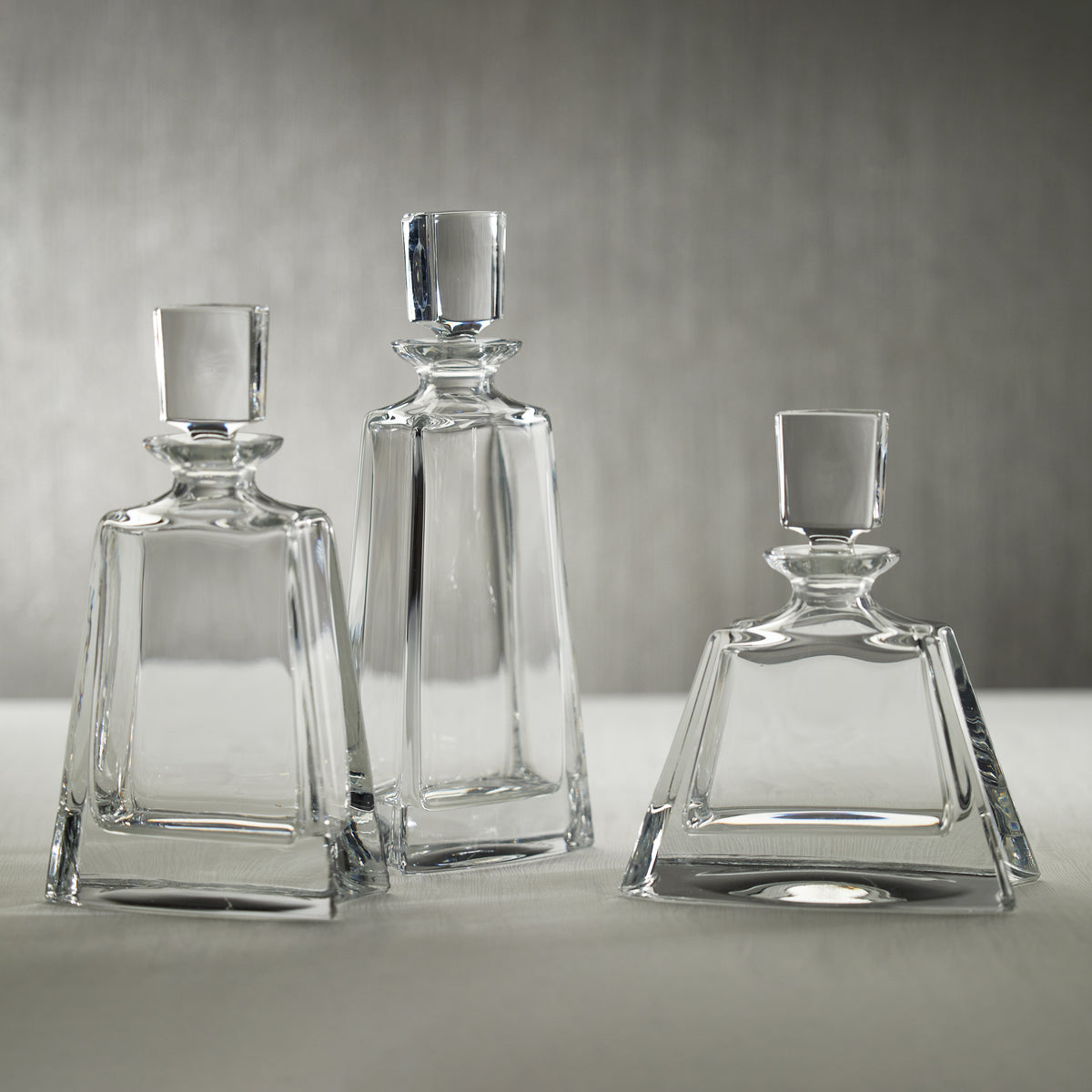 Donovan Crystal Glass Decanter, Small