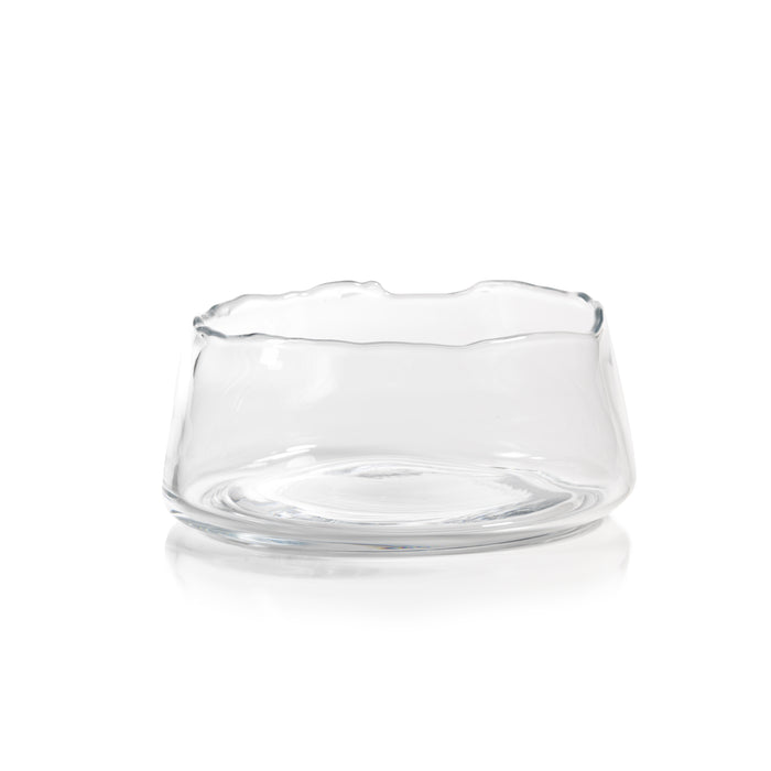Manarola Clear Glass Decorative Bowl