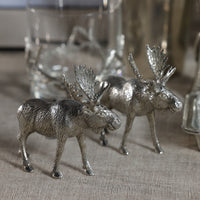 St. Anton Pewter Moose Salt & Pepper Shaker Set
