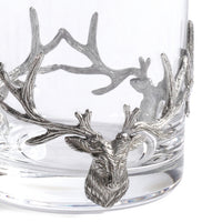 St. Anton Pewter & Glass Rock Glass, 9.47oz