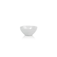 Monte Carlo Small White Alabaster Glass Bowls, Set of 6