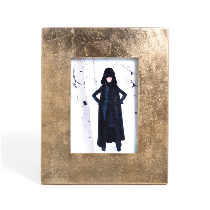Gold Leaf Photo Frame 5x7