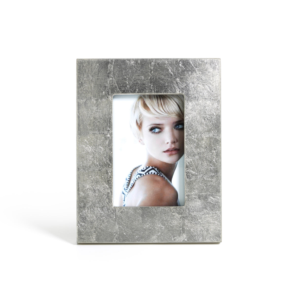 Silver Leaf Photo Frame 4x6