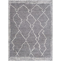 Andorra Charcoal & White Rug