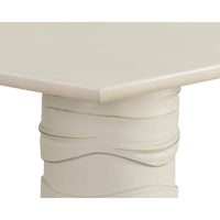 Alanya Cream Pedestal Base Dining Table