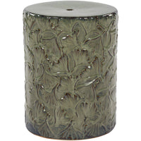 Bishop Sage Green Ceramic Stool