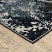 Caravan Multi-Blue Contemporary Rug