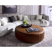 Divano Ottoman - Lucia Tobacco Leather