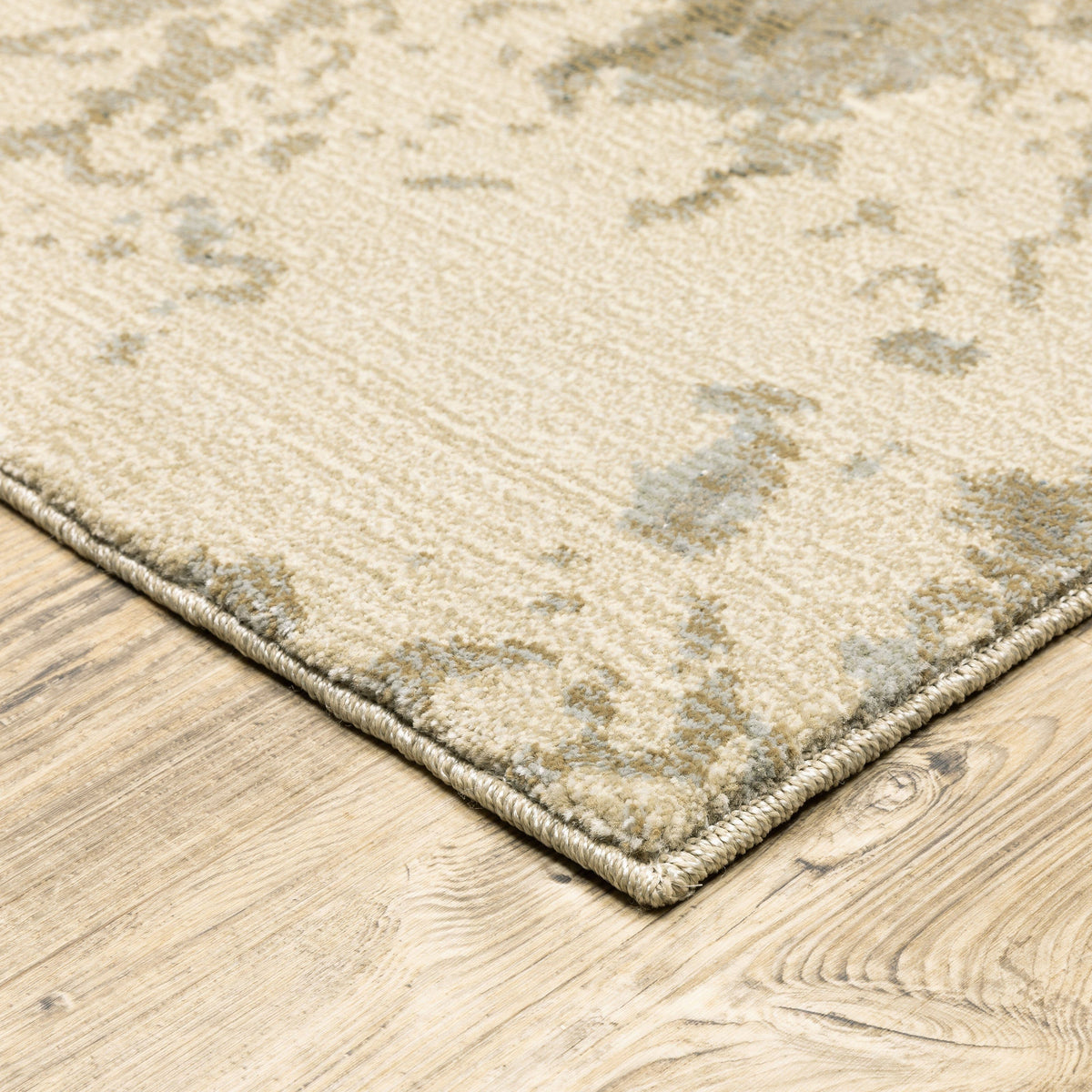 Evolution Beige & Grey Contemporary Rug