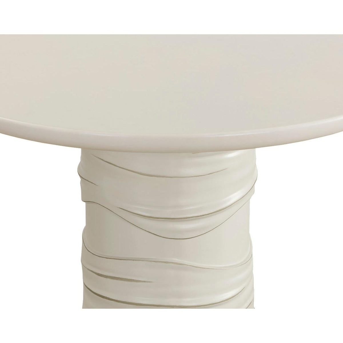 Alanya Cream Round Dining Table
