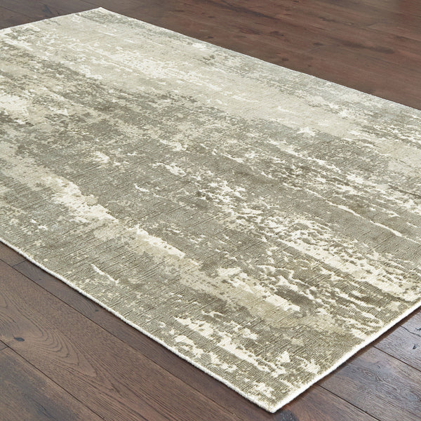 Formations Grey & Ivory Casual Rug