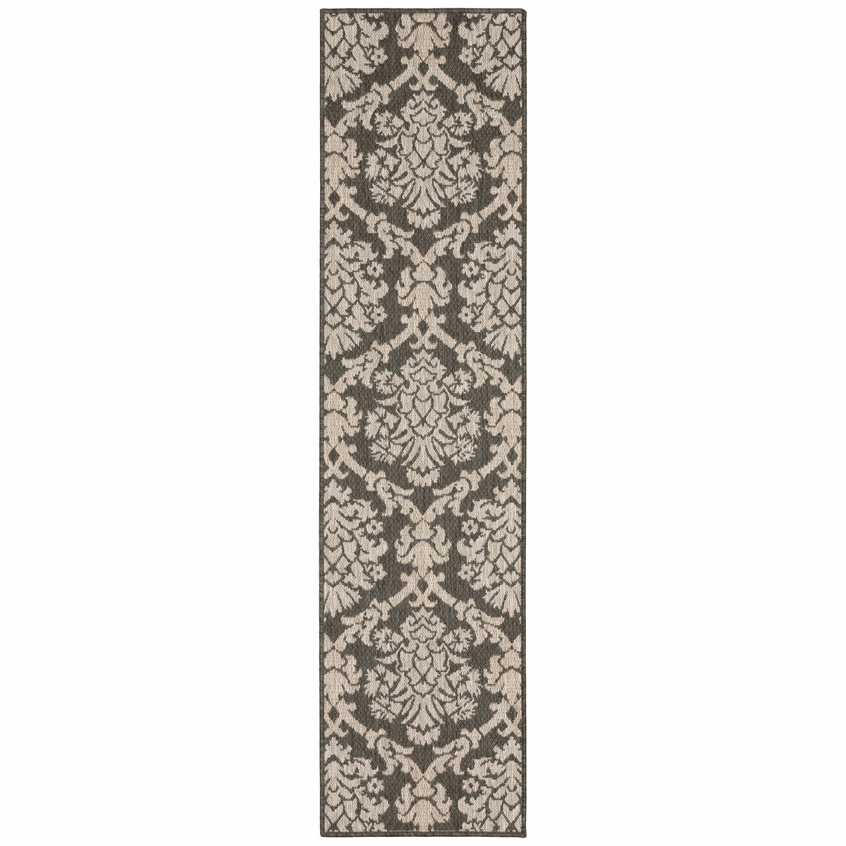 Latitude Grey & Charcoal Outdoor Rug