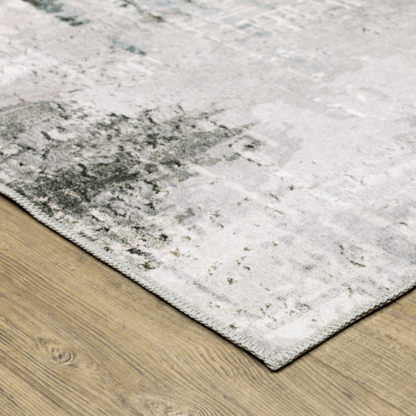 Malibu Grey & Multi Washable Rug