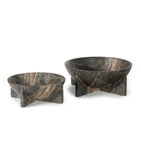 Tribune Emerald Decorative Marble Bowl