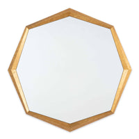 Hadley Gold Leaf Octagon Mirror
