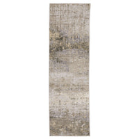 Nebulous Beige Abstract Contemporary Rug