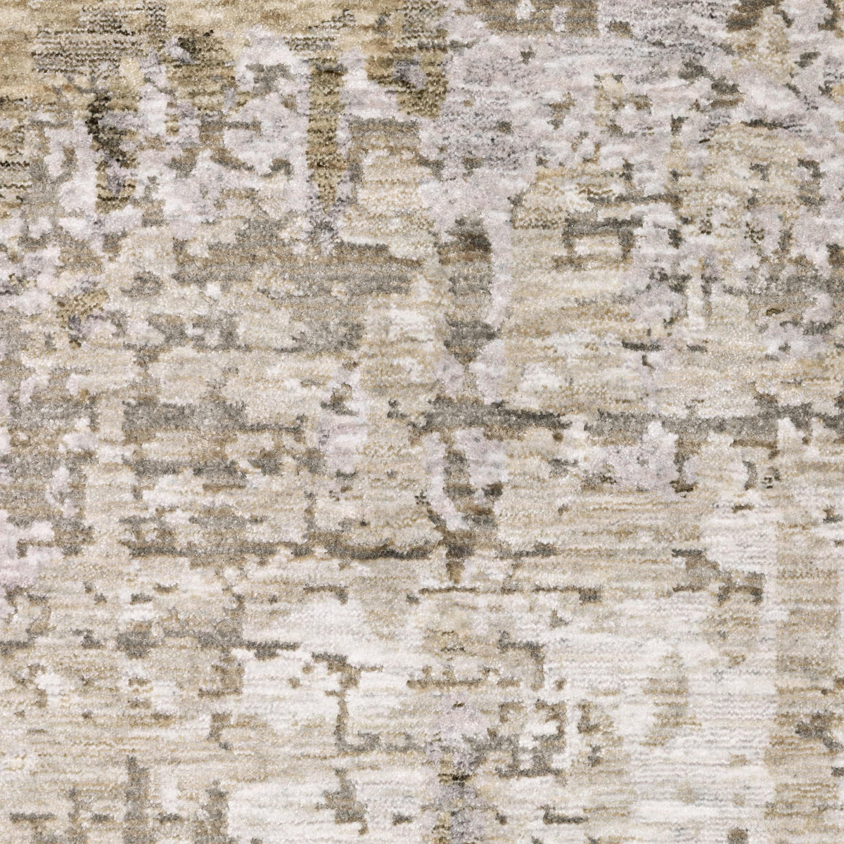 Nebulous Beige Abstract Contemporary Rug