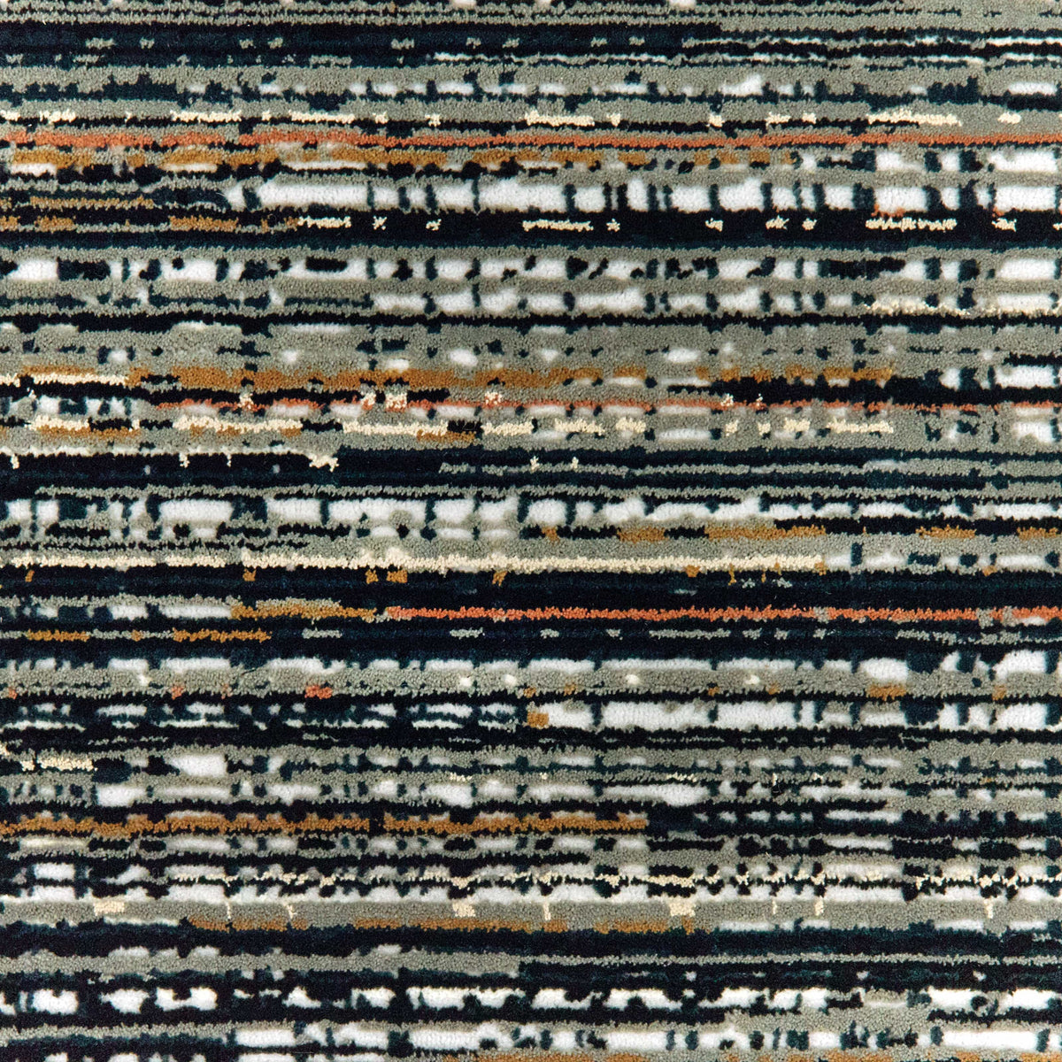 Bowen Black Multi-Colored Abstract Rug