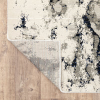 Evolution Ivory & Beige Contemporary Rug