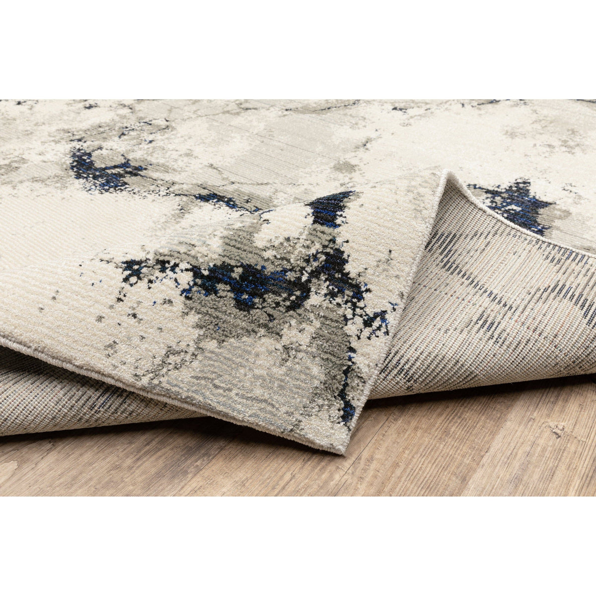 Evolution Ivory & Beige Contemporary Rug